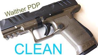 How to Clean the Walther PDP