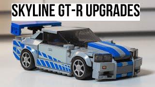 LEGO Nissan Skyline GT-R 76917 modifications + upgrades