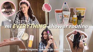 mi rutina de ducha 🫧  tips para oler bien cuidado de cabello y higiene personal