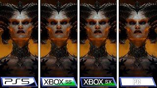Diablo IV  PS5 - Xbox Series SX - PC  Graphics Comparison  Beta