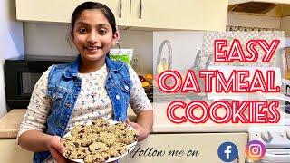 Easy oatmeal cookies 