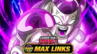 ANOTHER GREAT SUPER EZA LEVEL 10 LINKS 100% SUPER EZA PHY FULL POWER FRIEZA DBZ Dokkan Battle