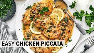 CHICKEN PICCATA for an easy 20-min dinner recipe