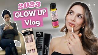 Vlog Glow Up für 2024 Friseur Skincare & Drogerie Favoriten