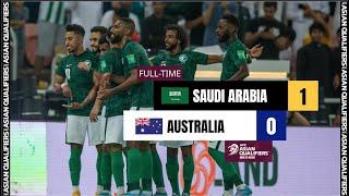 #AsianQualifiers - Group B  Saudi Arabia 1 - 0 Australia.