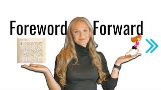 Foreword vs. Forward SAT Vocabulary sat writing and language