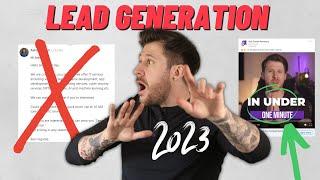 The ULTIMATE Guide To Lead Generation 2023