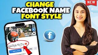 How to Change Facebook Name Font Style 2024