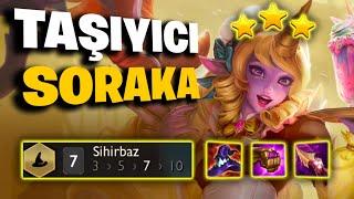 SORAKA TAŞIYICI OLUR MU?  SON ANDA 3 YILDIZ NORA  Ouzone TFT