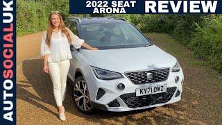 2022 SEAT Arona facelift review - Is this the best looking crossover? XPERIENCE Lux 110ps UK 4K