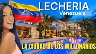 Así es la ciudad de MILLONARIOS EN VENEZUELA ️  LECHERIA