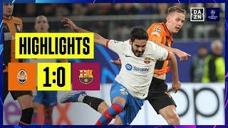 Schachtar Donezk - FC Barcelona  UEFA Champions League  DAZN Highlights