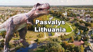 Sinkholes and dinosaurs in Pasvalys  Lithuania travel guide