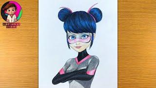 Miraculous Ladybug multimouse transformation Drawing  How to draw miraculous ladybug step by step