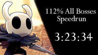Hollow Knight 112% All Bosses Speedrun - 32334