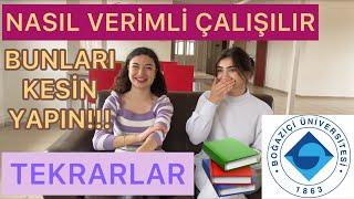 TEKRARLAR NASIL YAPILMALI NASIL VERİMLİ ÇALIŞILIR?? @kumsalbelin