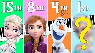 Top 20 Frozen Music in 2 Minutes