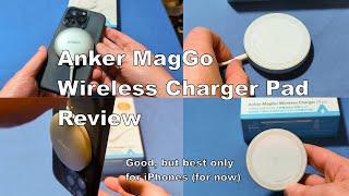 Anker MagGo Wireless Charger Pad Qi2 Review