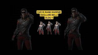 PUBG MOBİLE C6S18 RANK KADEME ÖDÜLLERİ #pubgm #mexanikkaze #pubgmobil #pubgmobile