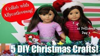 5 DIY AG CHRISTMAS CRAFTS  COLLAB WITH ALLYCATLOVESAG  DAY 8  25 DOLLIDAYS