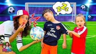 DeeDee Shows Matteo and Gabriella the Importance of Sleep  Funny Story for Kids