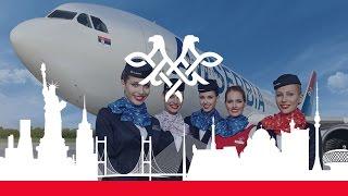 Welcome Onboard Our Belgrade - New York Flights  Air Serbia  #BEGtoJFK