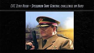 C&C Zero Hour Speedrun - Tank Challenge on Hard mode