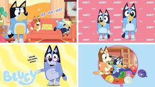 Bluey Book Reads Series 1   1 HOUR of Bedtime Stories Read by Celebs  Bluey