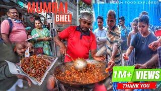 Highest Selling Fry Bhel in Mumbai  Only Rs.40-  1000 People’s Eat Everyday  Street Food India