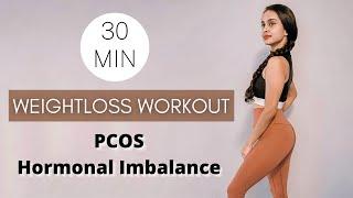 PCOS Weight Loss Workout  Hormonal Imbalances Irregular Periods Beginner Low Impact