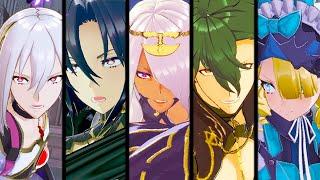 Fire Emblem Engage - All DLC Allies Critical Hit Quotes Showcase Fell Xenologue