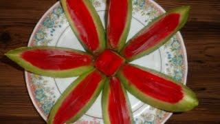 آشپزی از اینجا تا آنجا  -Desserts jelly melon  دسر ژله طالبی