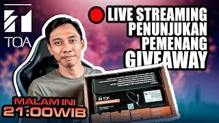 LIVE Eps. 95 LIVE PENGUMUMAN GIVEAWAY MIC IMAM TOA - 6 PEMENANG - PART 2