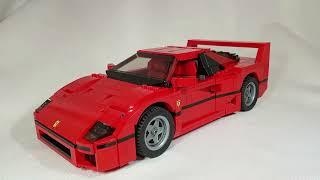 Supercar GOAT LEGO Creator Expert Ferrari F40 Set 10248 review