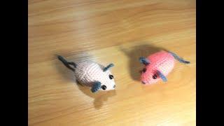 Самый простой и быстрый способ вязания мышкиThe easiest and fastest way to crochet a mouse