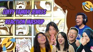 Luffys family jewels funny moments - Reaction Mashup