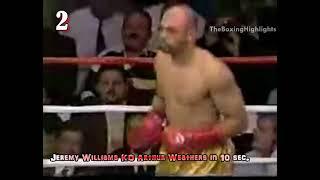 5 Fastest Knockouts in Boxing History