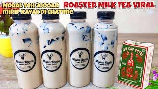 viral drink roasted milk tea recipe  ideas for selling bottled drinks