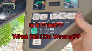 Bobcat 763 Left Control Pad Diagnosis. I Broke It... #bobcat  #diy