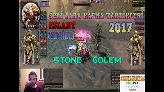 Knight Online SERİ PARA KASMA TAKTİKLERİ 2017 #9 ESLANT STONE GOLEM