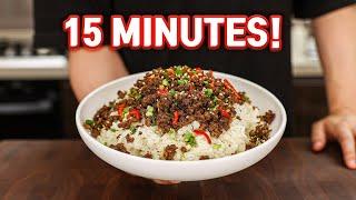 These 15 Minute Ground Beef BULGOGI Will Change Your LIFE 2 WAYS