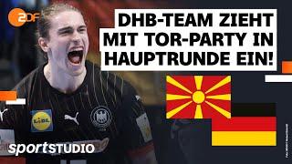 Nordmazedonien – Deutschland  Handball-EM 2024  sportstudio