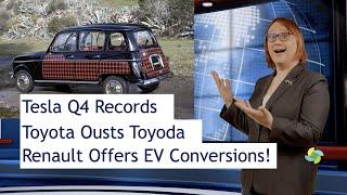 EcoTEC Episode 259 Tesla Q4 Toyota Outs Toyoda Renault EV Conversions