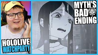 ITS FINALLY HERE  Myths Bad Ending fan animation  HOLOLIVE REACTION