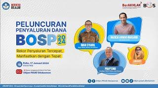 REKOR PENYALURAN DANA BOSP TAHUN 2024 TERCEPAT