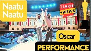 RRR Oscar95 Naatu Naatu song Live performance in Oscar stage 2023  #naatunaatu #RRR #rrroscar