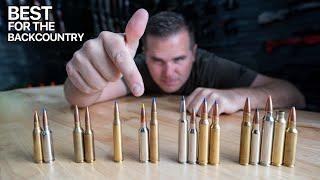 The Best Backcountry Hunting Cartridges By caliber