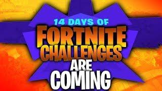 If You Didnt Get To Finish The 14 Days Of Fortnite Challenges They Are Coming BACK