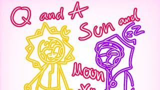 Q&A FINALLY HERE lots of art style change My Au aka sunxmoon NOT RELATED️