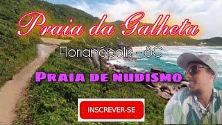 Praia de nudismo - Galheta - Floripa